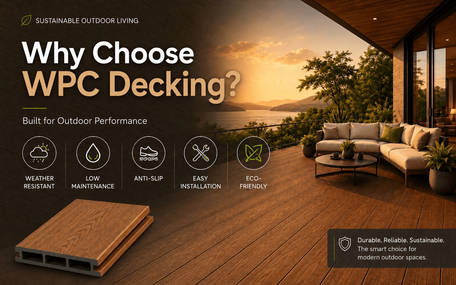 WPC decking