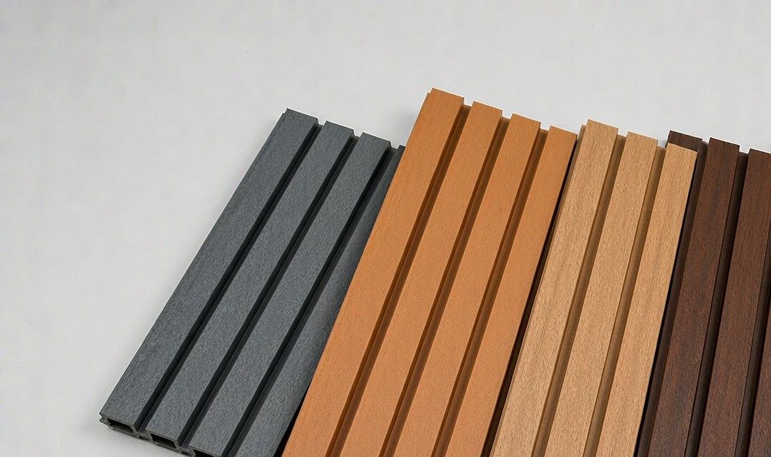 Cladding color samples with batch labels