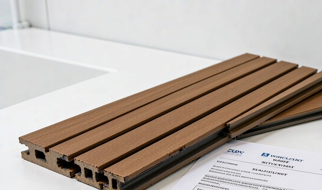 Wall cladding fire test documentation with samples
