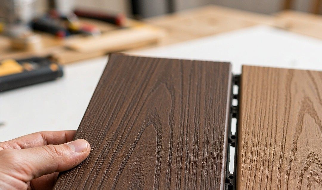 Cross-batch interlock test of two deck tiles