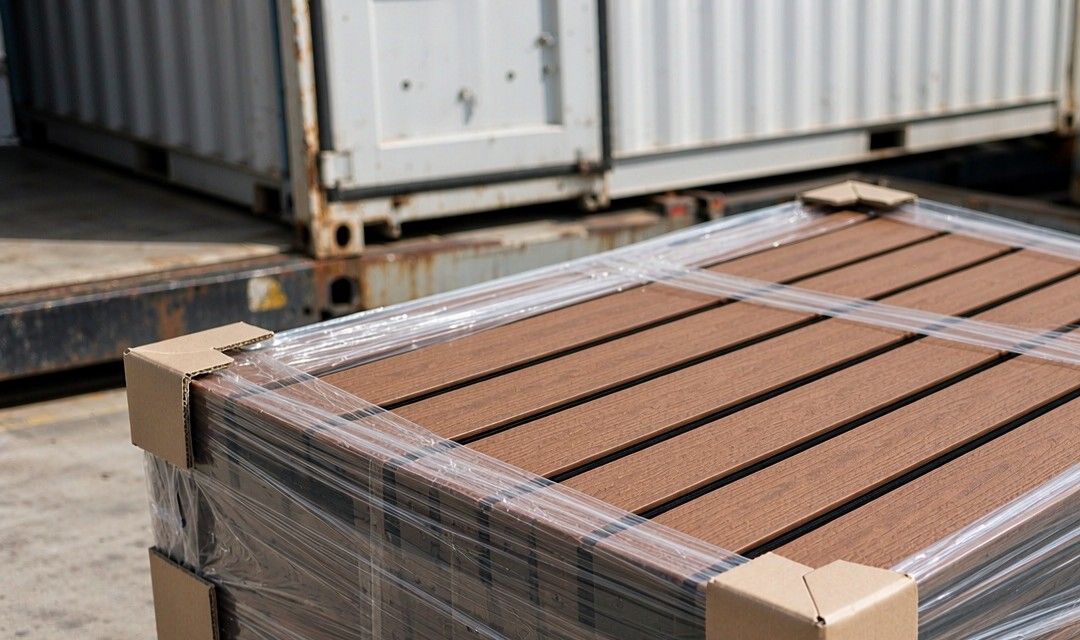 Fence bulk export packaging on pallets