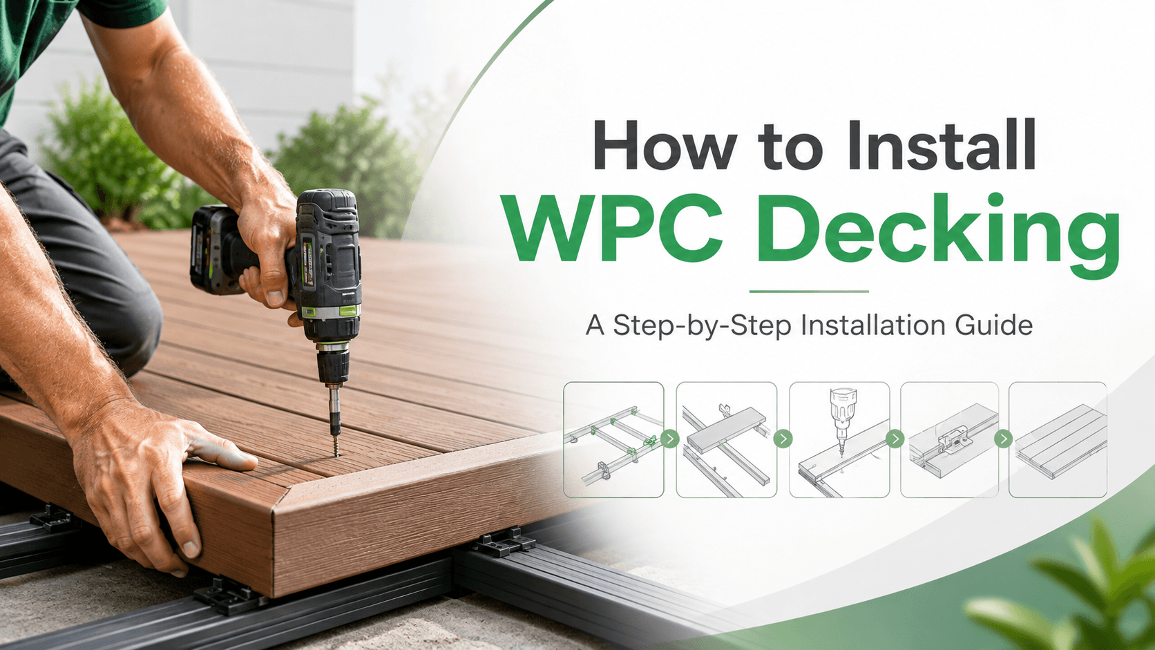 How to Install WPC Decking: A Step-by-Step Installation Guide