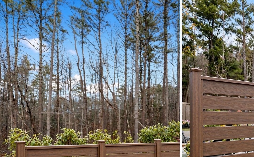 WPC fence height comparison: 1500mm boundary fence vs 1800mm privacy fence