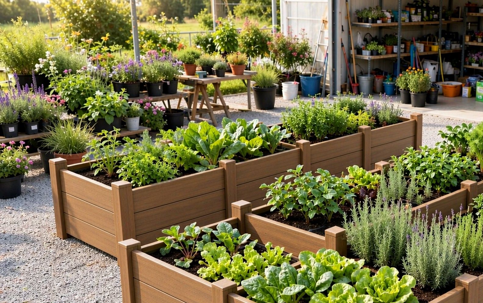 WPC Raised Garden Bed Manufacturer: Sourcing Guide for Garden Centers and Landscapers
